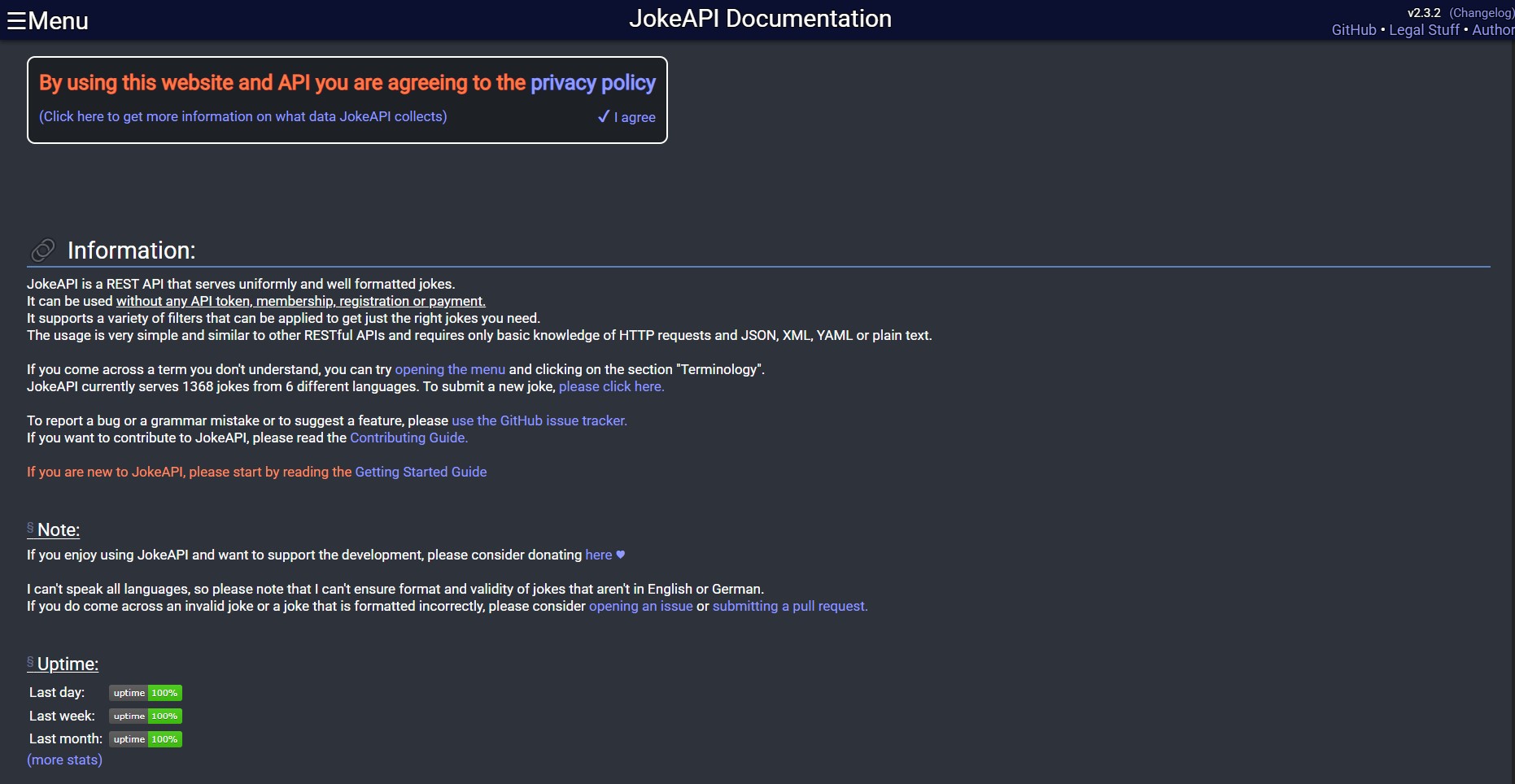 Joke API